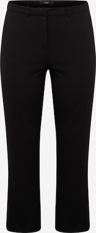 Vero Moda Curve Regular Hose 'Zamira' in Schwarz: predná strana