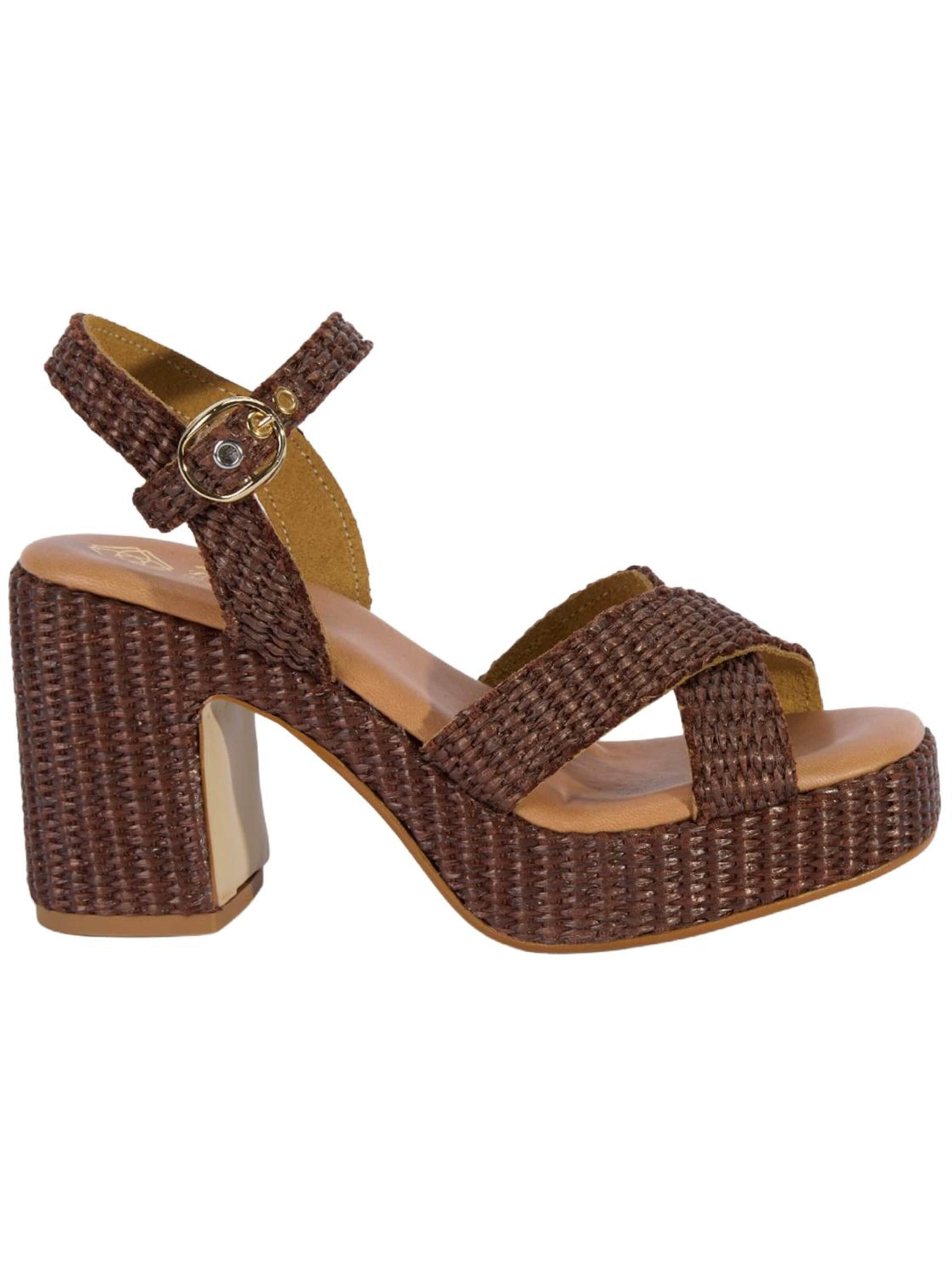 Desa Sandale 'Plateau-Sandalen'‌‌‌ in Braun