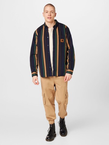 Carhartt WIP Regular fit Skjorta 'Dorado' i blå