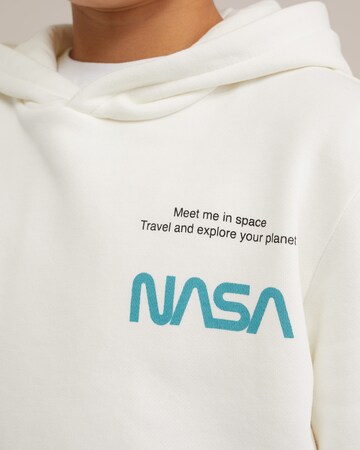 WE Fashion - Sudadera en blanco