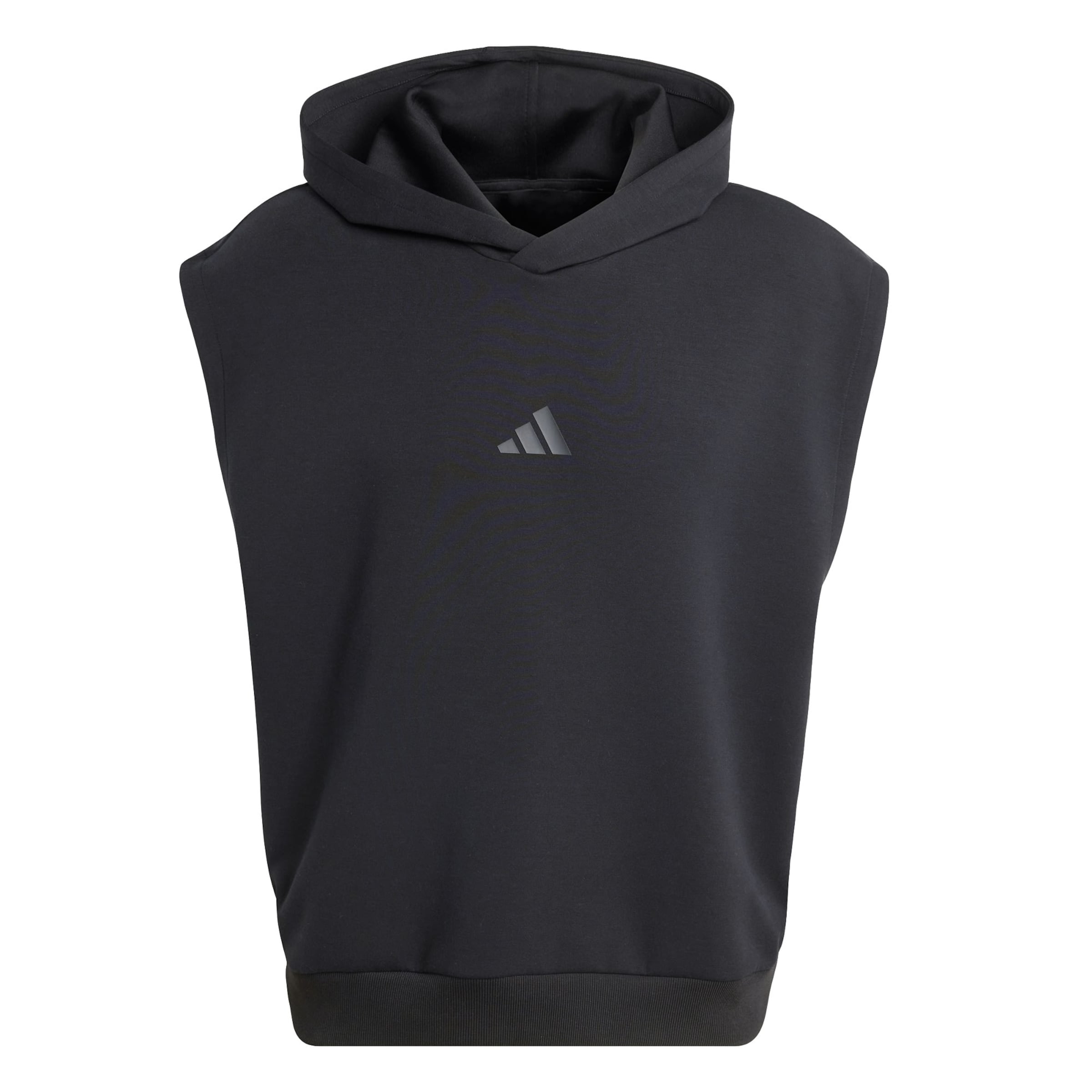 Felpa sportiva 'Soft Lux' di ADIDAS SPORTSWEAR in nero: frontale