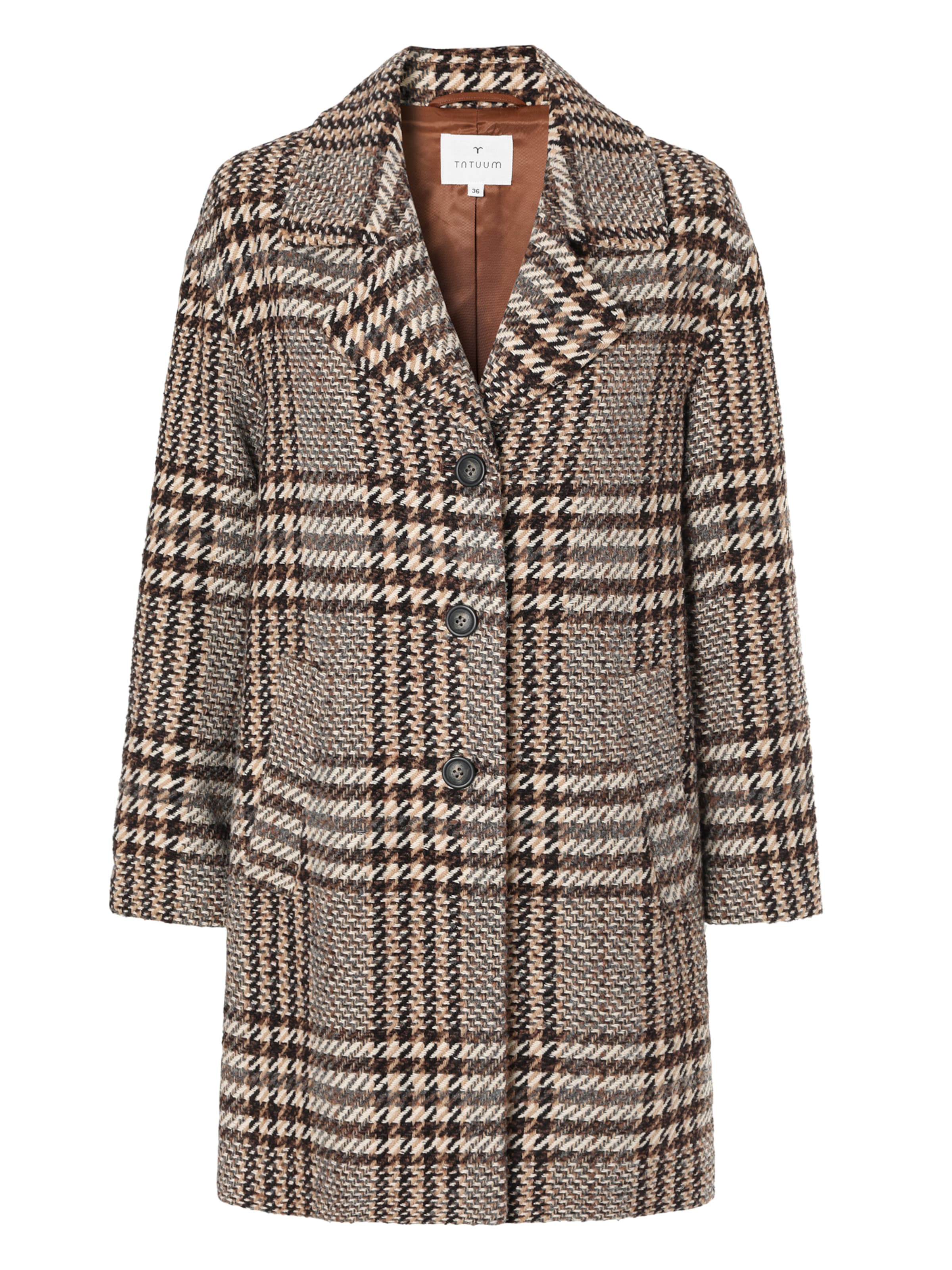 Manteau mi-saison 'Sewro 1' TATUUM en beige : devant