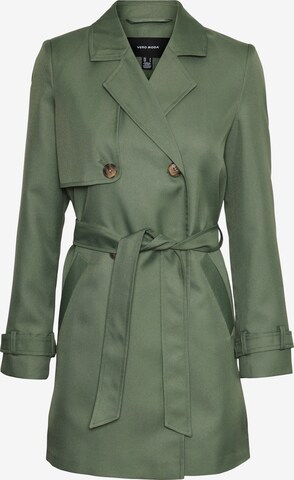 VERO MODA Between-Seasons Coat 'CELESTE' in Green: front