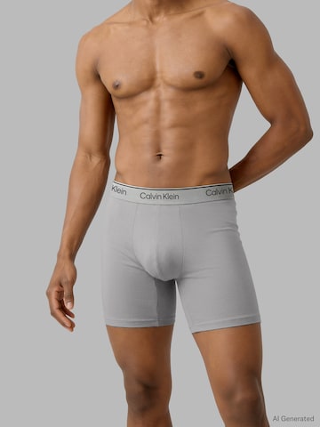 Boxers Calvin Klein en gris : devant