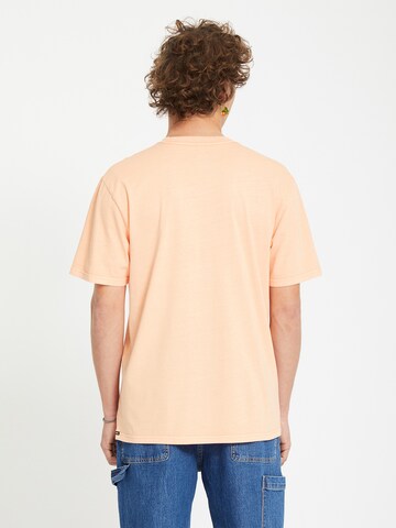 Volcom T-Shirt 'Solid Stone' in Orange
