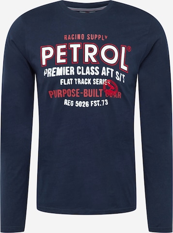 Petrol Industries Shirt in Blauw: voorkant