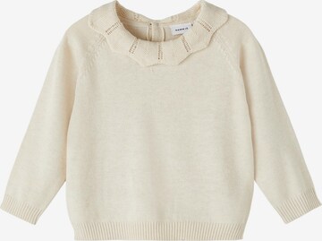 NAME IT Sweater 'Noluna' in White: front