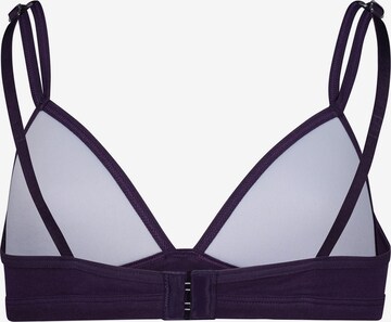 Skiny Triangle Bra in Purple