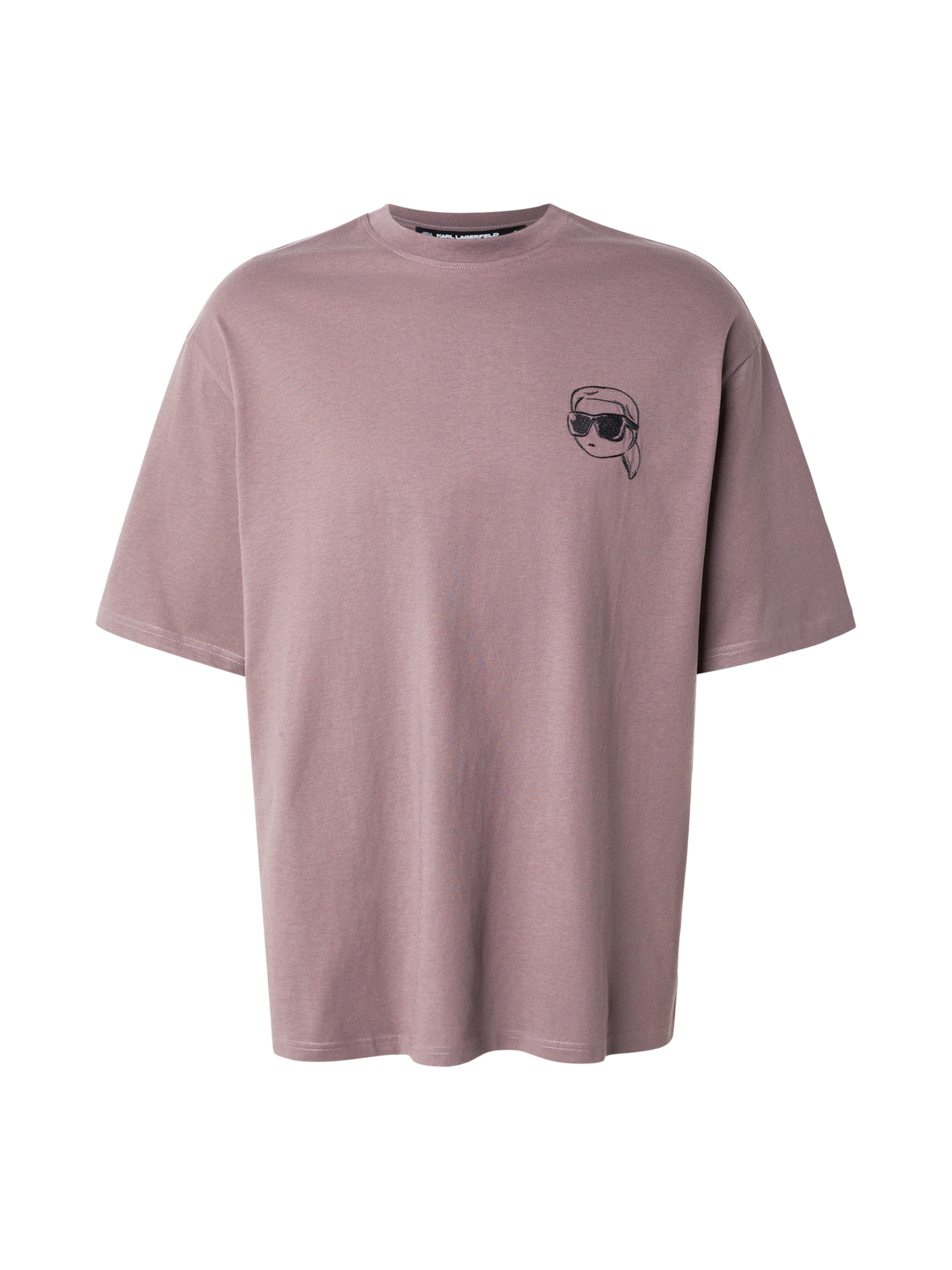 Karl Lagerfeld Shirt 'Ikon' in Purple: front
