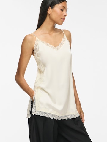 VILA - Top 'VIOnara' en beige