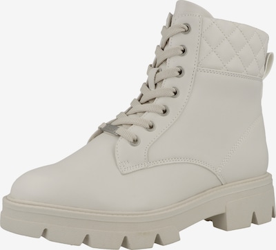 s.Oliver Lace-Up Ankle Boots in Cream, Item view