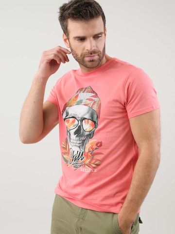 T-Shirt 'Jek' Deeluxe en orange
