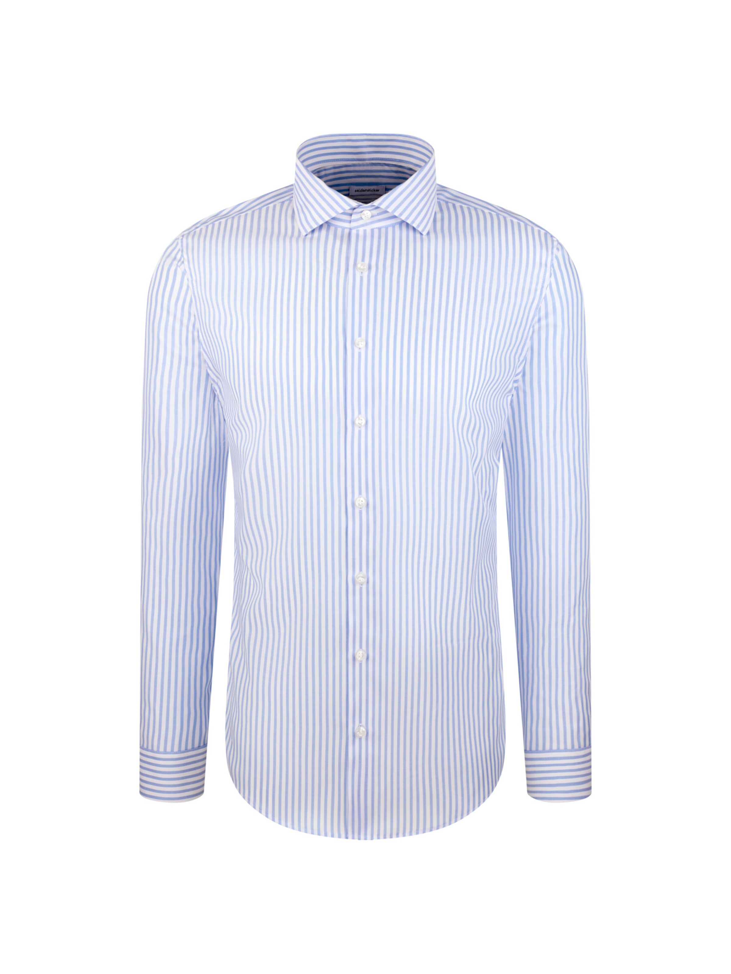 SEIDENSTICKER Business shirt 'Schwarze Rose' in Light blue / White, Item view