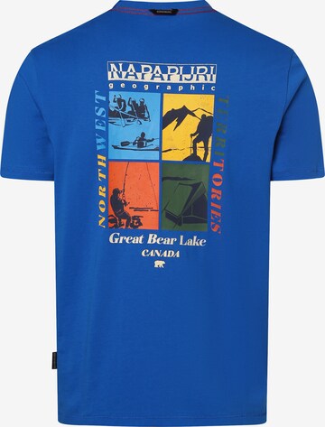 NAPAPIJRI T-Shirt 'S-Gras' in Blau