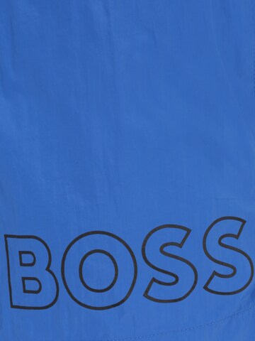 BOSS Zwemshorts 'Mooneye' in Blauw