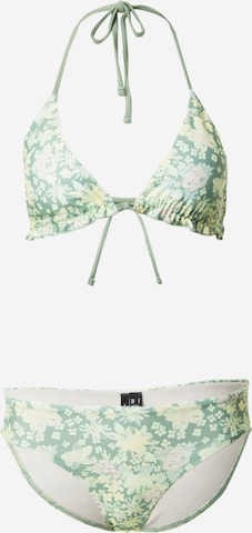 zaļš VERO MODA Trijstūra formas Bikini 'LODI': no priekšpuses