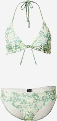 VERO MODA - Triángulo Bikini 'LODI' en verde: frente