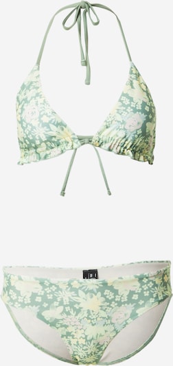 VERO MODA Bikini 'LODI' in pastellgelb / grün / weiß, Produktansicht