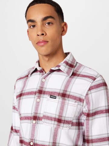 HOLLISTER - Ajuste regular Camisa en blanco