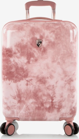 Heys Cart 'Black Camo' in Pink: front