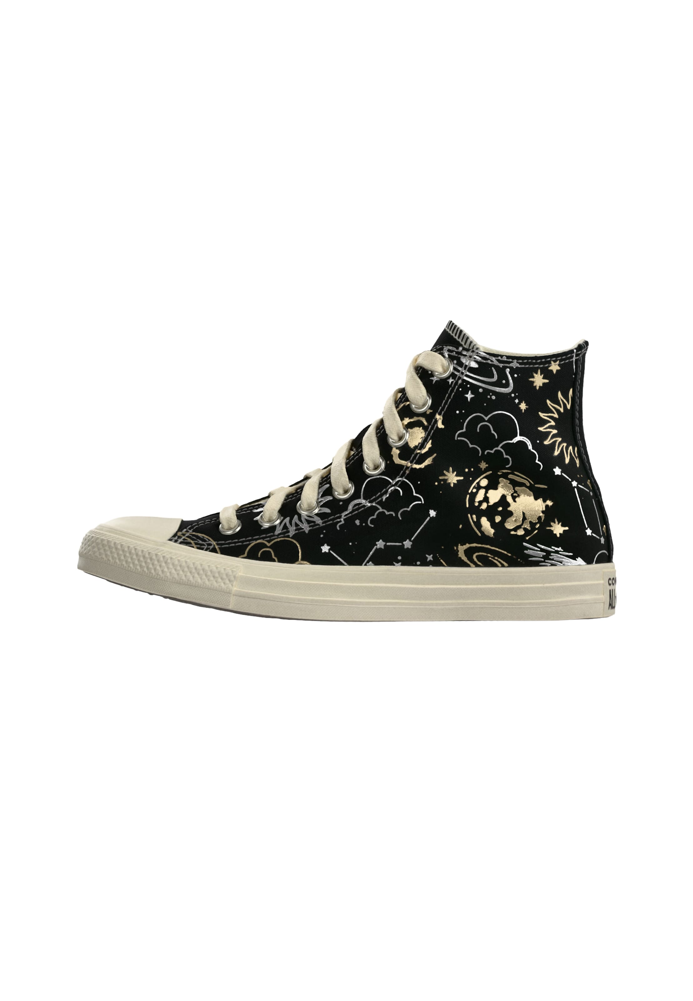 Baskets hautes 'CTAS' CONVERSE en noir : devant
