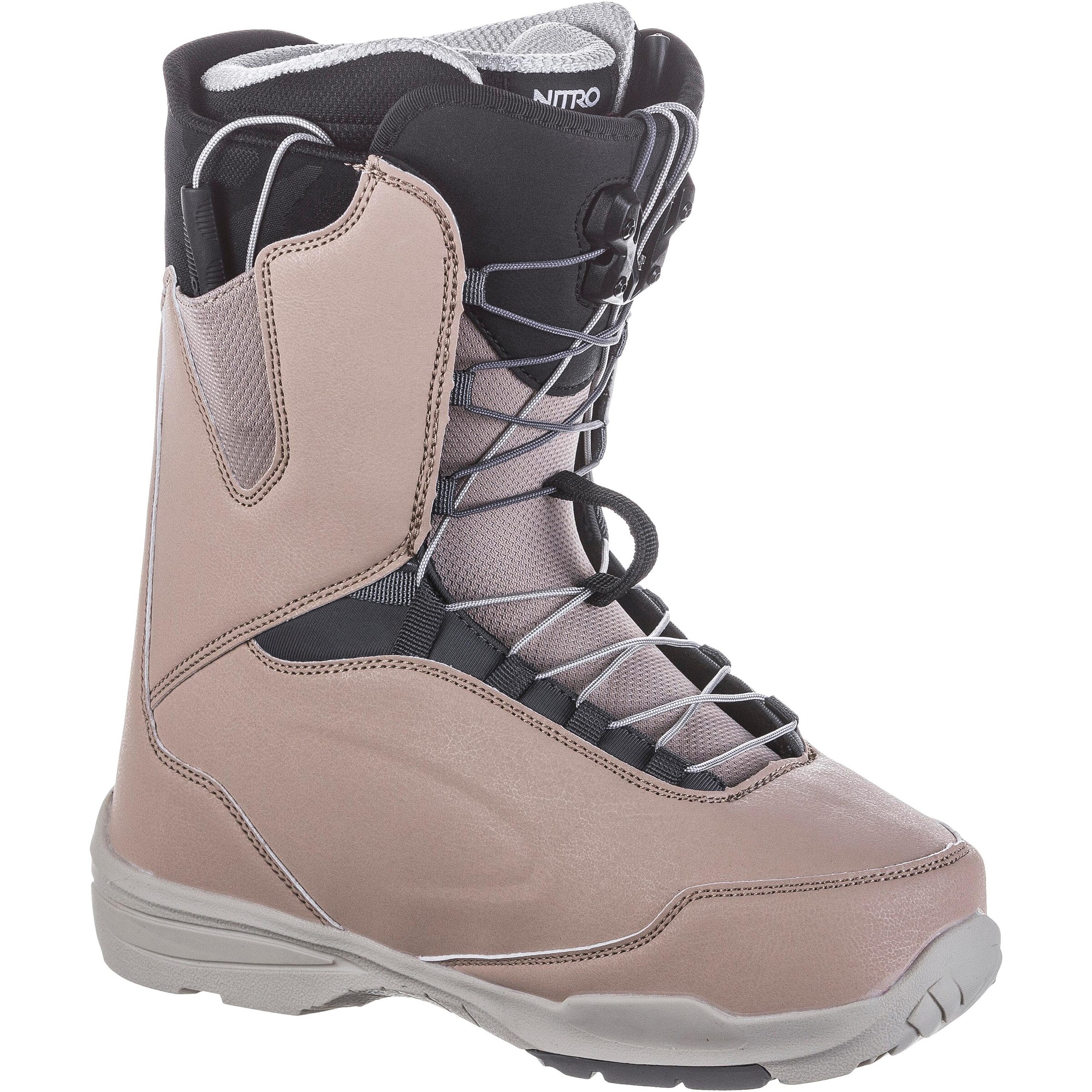 NITRO Snowboard Boots 'Scala TLS' in Beige