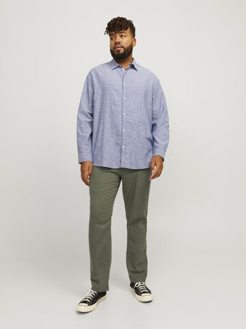 Regular Pantalon chino Jack & Jones Plus en vert
