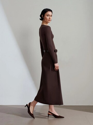 Dilvin Skirt in Brown