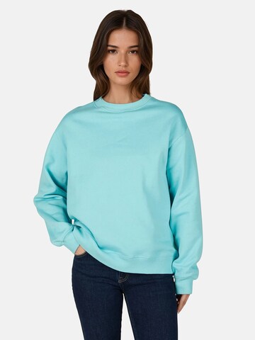 salzhaut Sweatshirt 'Tagel' in Blauw: voorkant