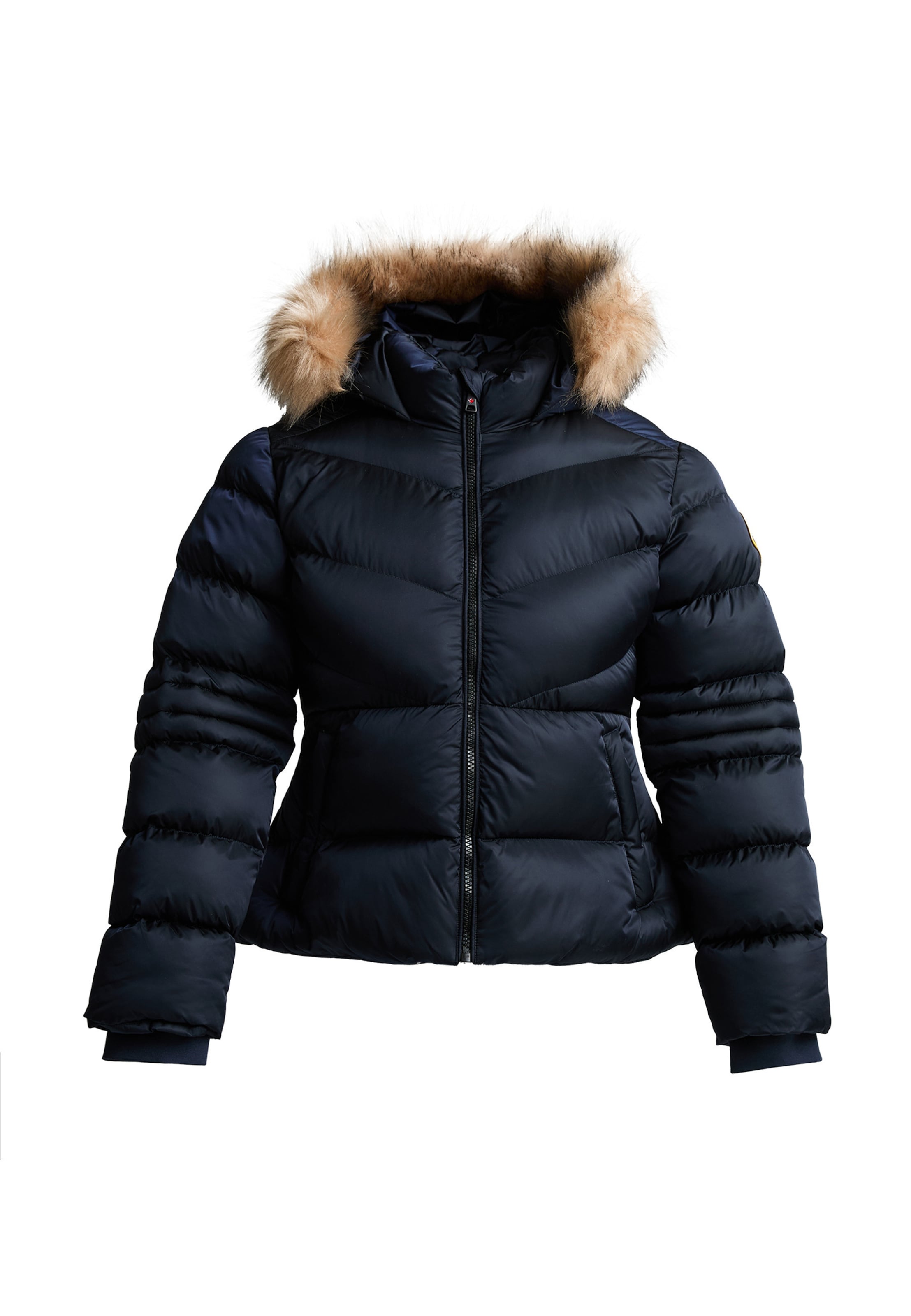 Zavetti Canada - Casaco de inverno 'Allessia' em azul: frente
