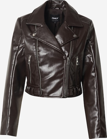 Veste mi-saison 'ONLKAMILLA' ONLY en marron : devant