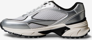 Calvin Klein JeansNiske tenisice - srebro boja: prednji dio