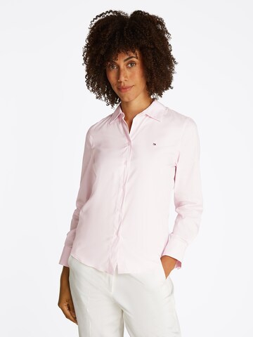 Chemisier 'ESS' TOMMY HILFIGER en rose : devant