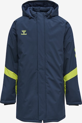Hummel Athletic Jacket 'Lead Bench' in Blue: front