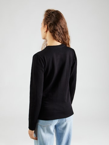 SAINT TROPEZ Pullover 'Mila' in Schwarz