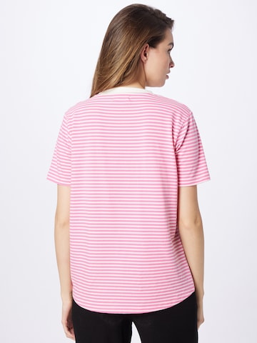 Zwillingsherz Shirt 'Très Bien' in Pink