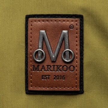 MARIKOO Between-season jacket 'Babetaa' in Green