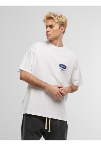 Another Cotton Lab T-Shirt 'Summer in Paradise' in Weiß