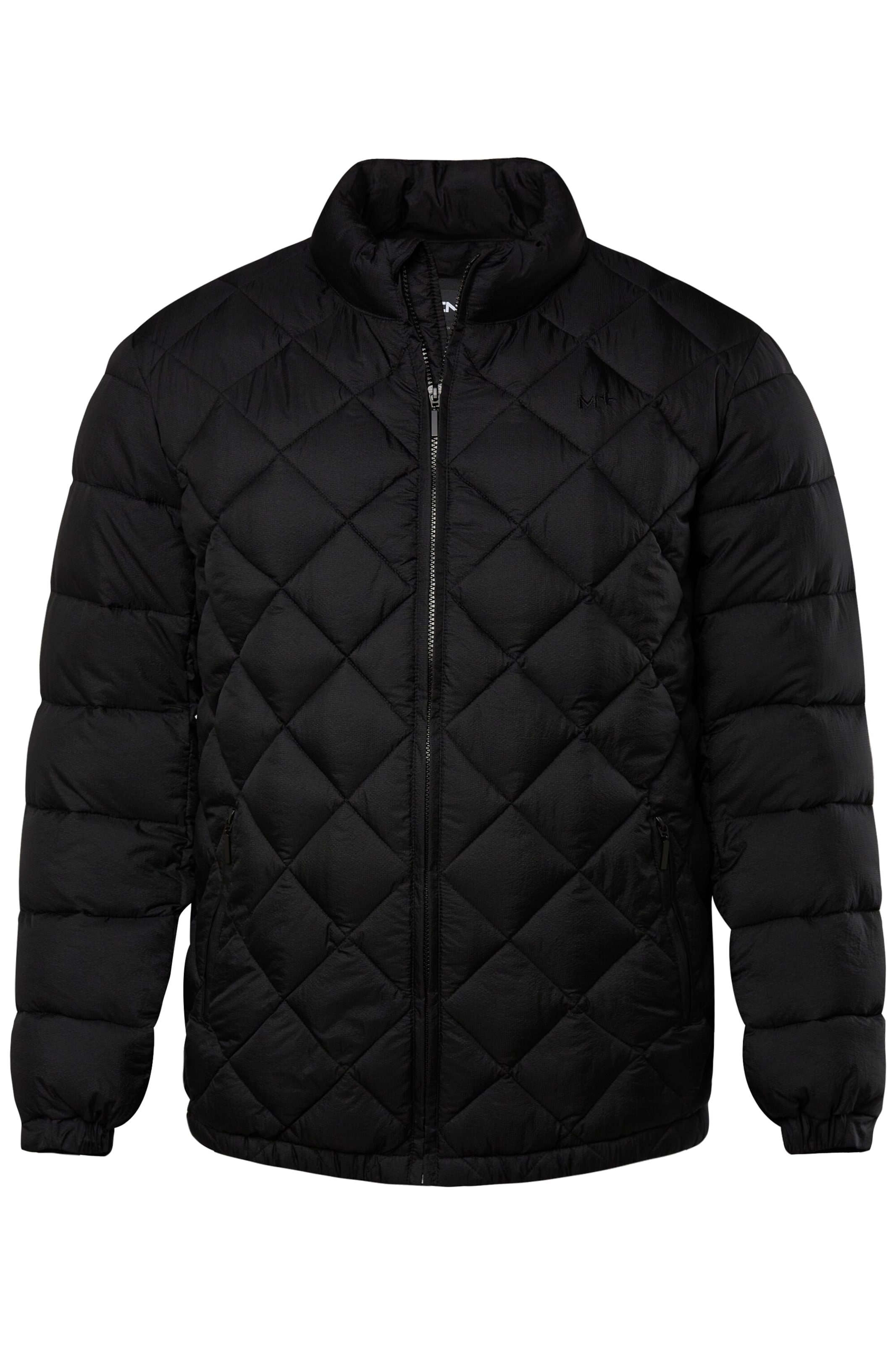 Men Plus Winter jacket in Black: front