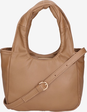 Borsa a mano di Gave Lux in beige: frontale