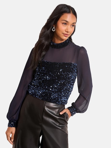 Friends Like These - Blusa en azul: frente