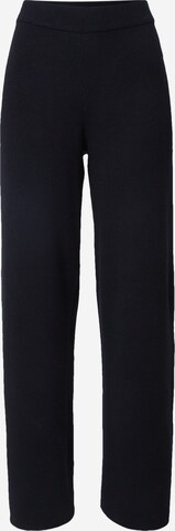 VERO MODA Wide leg Broek 'GOLD NEEDLE' in Zwart: voorkant