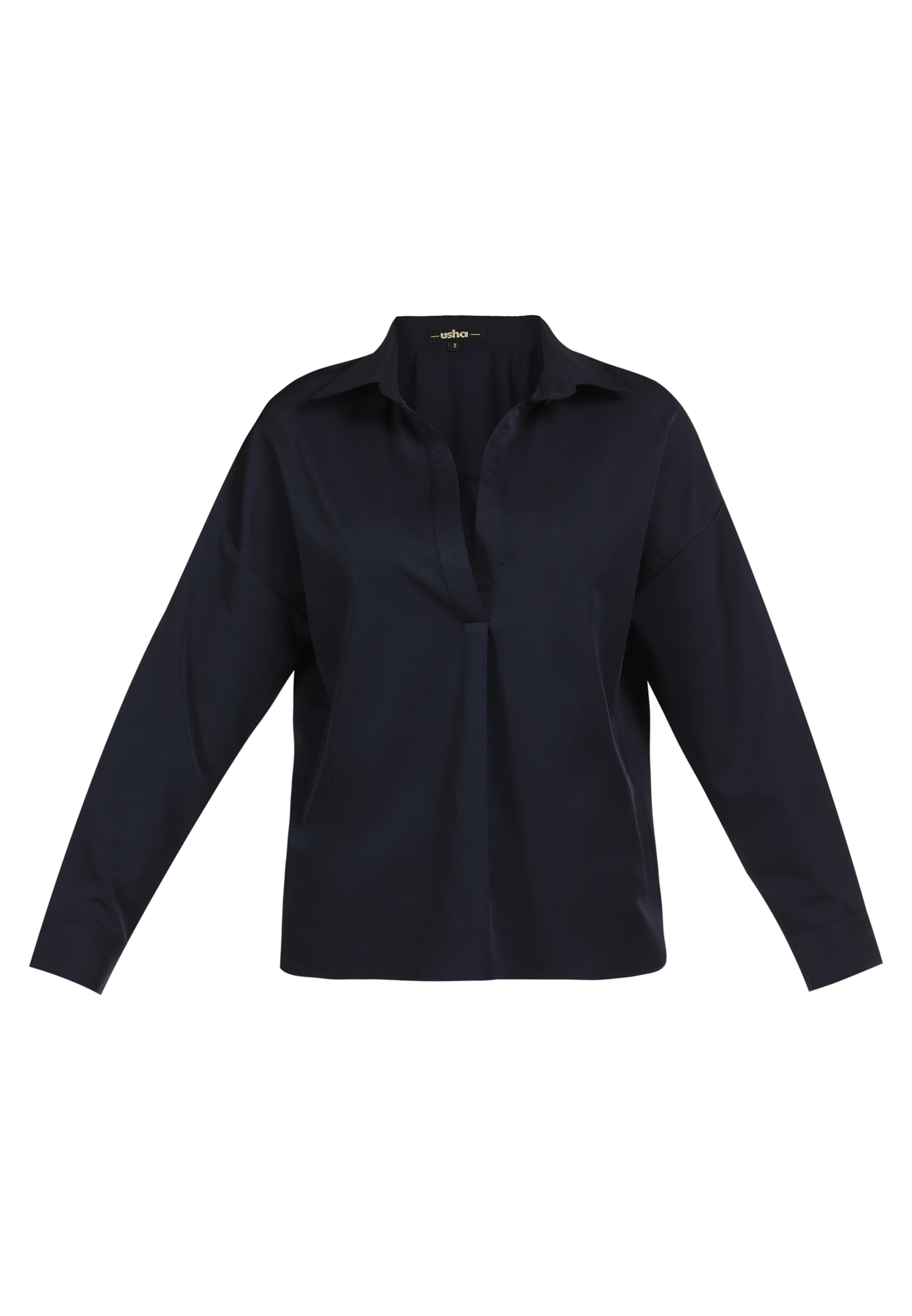 Donna Abbigliamento usha BLACK LABEL Camicia da donna in Blu Notte 