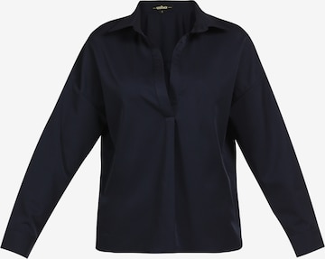 usha BLACK LABEL Bluse in Blau: predná strana