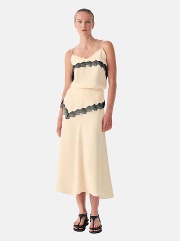 Beatrice .b Kjol 'GONNA' i beige: framsida