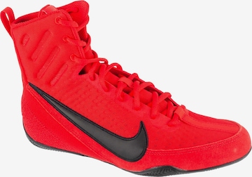 Baskets hautes 'Nike Machomai 3' NIKE en rouge : devant