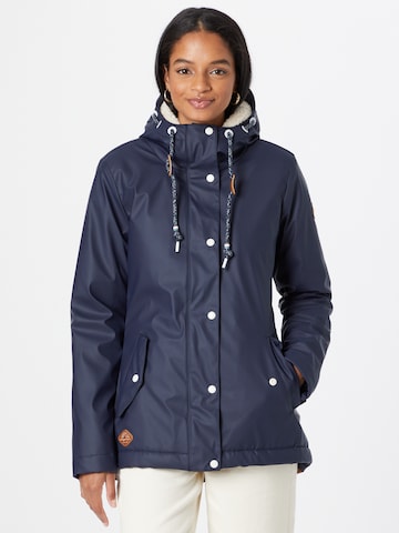 Ragwear Between-season jacket 'Marge' in Blue: front