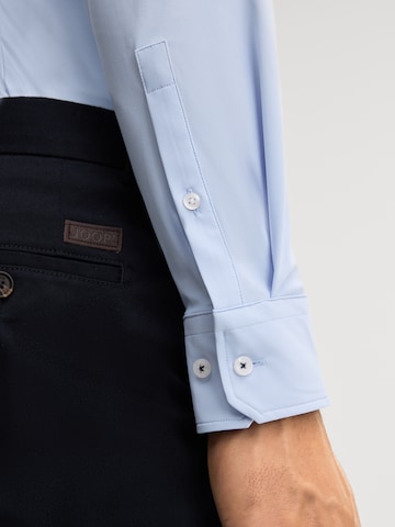 JOOP! Slim fit Zakelijk overhemd in Blauw