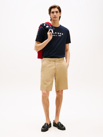 mėlyna TOMMY HILFIGER Marškinėliai 'FATHERS DAY'
