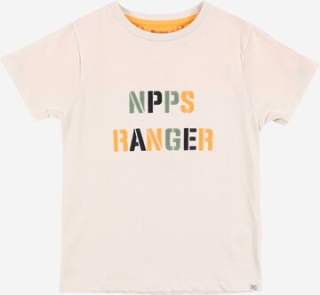 Noppies T-Shirt 'Lannitown' (GOTS) in Weiß: predná strana